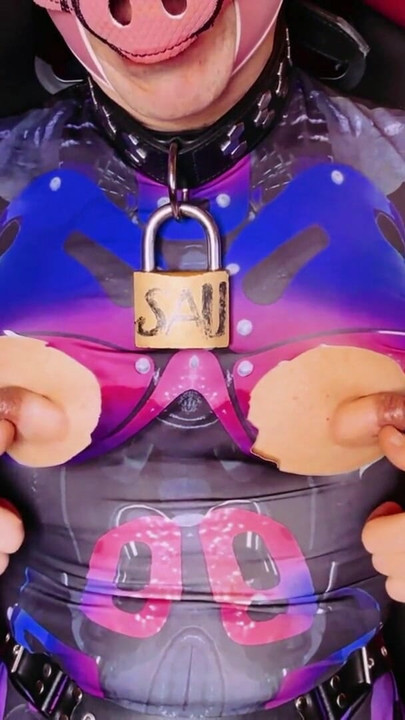 Unforgettable moment from "Nipple Pump  PIG Slut Whore"