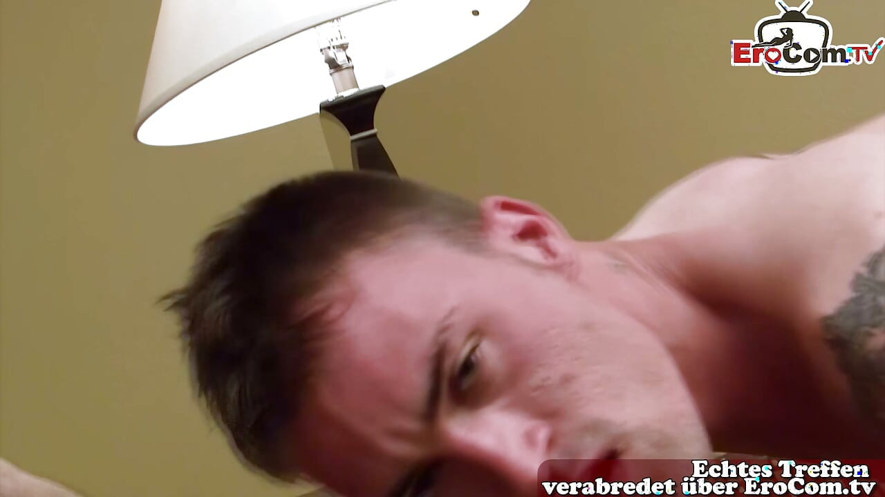 Two friends try gay sex without a condom with anal creampie