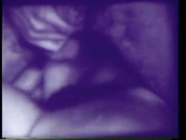 Vintage 3some with horny black & white milf and strapon dildo (No audio but music)