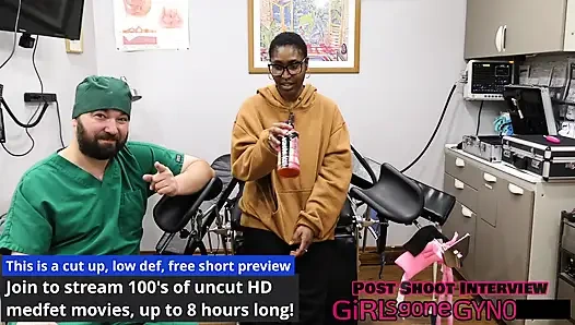 Daisy Mynx's 1st EVER Gyno Exam