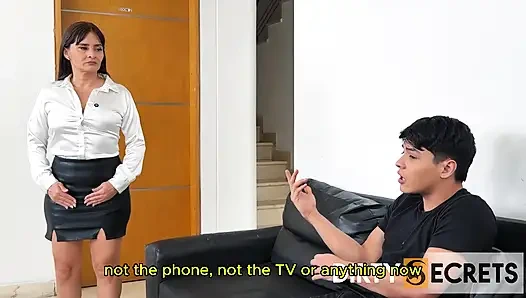 I FUCKED MY BOSS'S STEPSON AT THE PLACE WHERE I WORK AS A MAID AND HE CAUGHT US