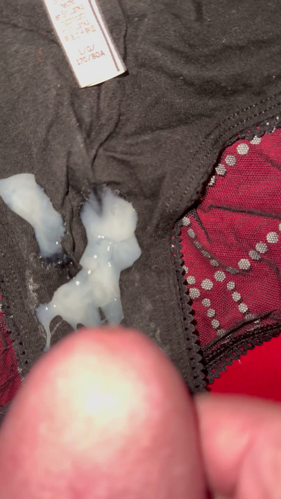 Cum on wife’s panties 54 | Clip 1