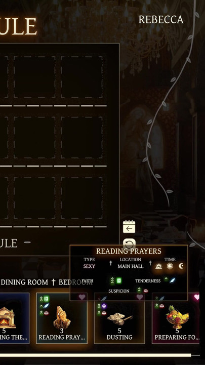 Sisters in Sin Gameplay Part 3 - the First Cracks in Rebecca's Composure