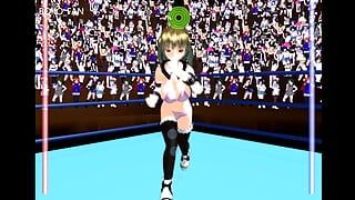 Ultimate Fighting Girl Type a (easy) (boko877)