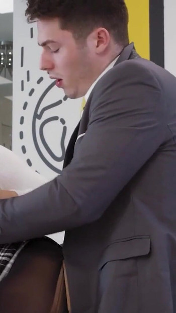 Must-see moment from "😈MYLF Boss Charley Hart's Office Incentive: Letting Employees Freeuse Fuck Her"