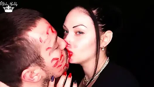 Red lipstick compilation & lip tease! 50$ instead of original price 85$