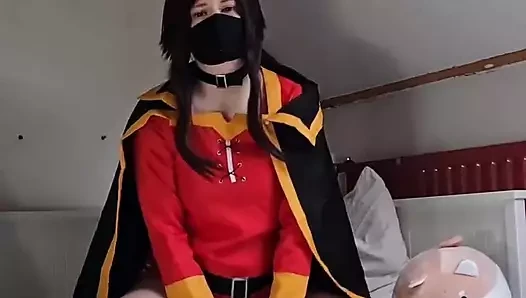 I Like porn video – Megumin Goes for a Quickie Whilst Humping a Pillow