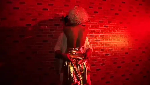 Blonde Fist-slut Fists to Elbow and Squirts Fountain-like Solo!