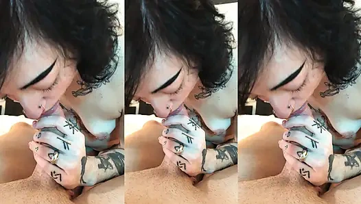 Трахаю миниатюрную татуированную юную красотку - подборка 11