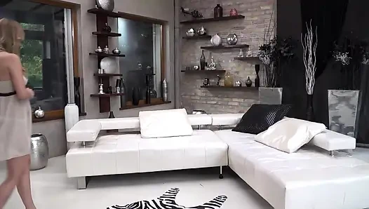 Blonde Babe Takes Massive BBC in Intense Interracial Fuck