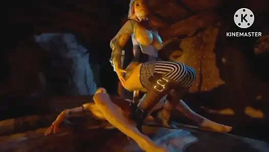 Hentai 3D animation video