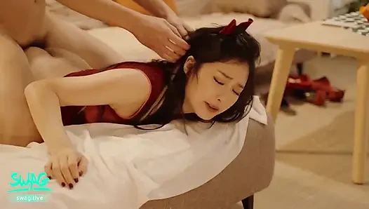 sama cewek semok cheongsam