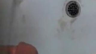 cumming  in the shower