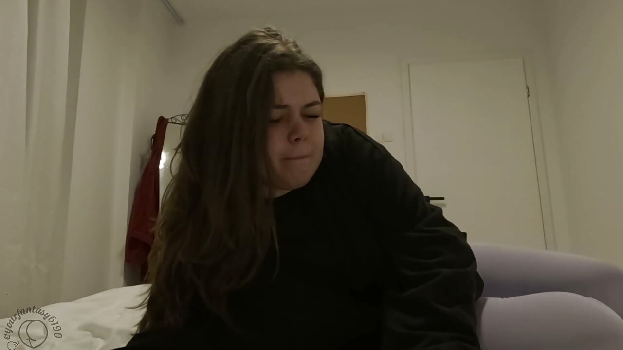 Muffled Farts on the Bed From Latina Teen