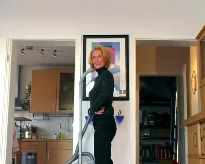 Busty German housewife getting banged by her handsome neighbor