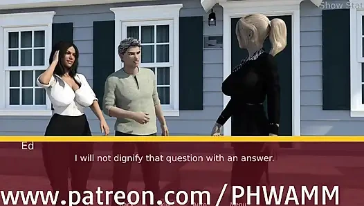 Горячая жена в проекте, получила новую одежду, чтобы стать сексуальнее