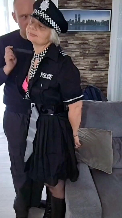 She came to arrest him and ended up with his police baton in her pussy and got fucked like a female | Clip 2