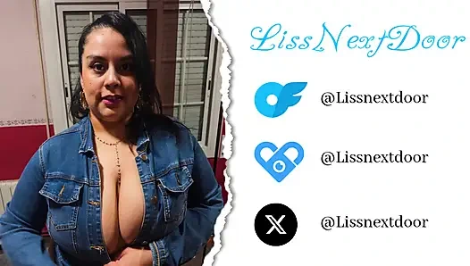 Latina buys new toy and tests it on the couch with curtains open