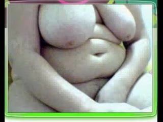 Wanita gemuk cantik israeli gadis di webcam