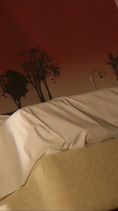 Hotel handjob unexpected cum on tits an amazing tease on her soft small hands with oil HJ and cum on her all-natural tits
