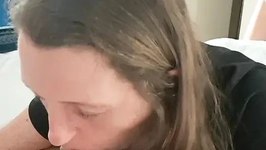 I Suck Him From Soft to 9 Inches, His Cock Is so Big!