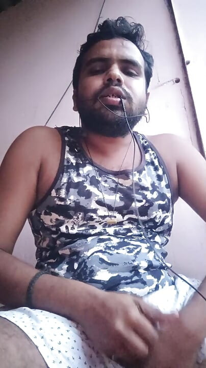 White-shots in Grey underwear and in this SKINNY COCK JERKING