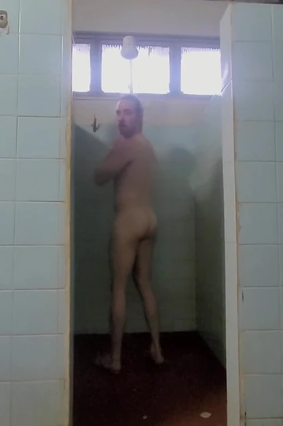 I Am Hot Fun Showering My Foreskin at Country Club