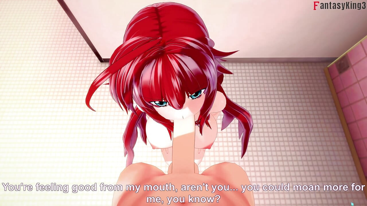 Rias Gremory Get fucked in the bathroom - DXD NTR Madness Series