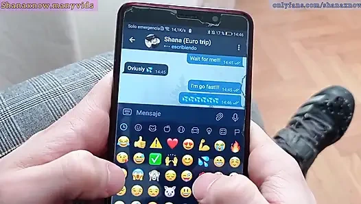 Sikişmek için mesaj çektim, sakso ve döl yalama