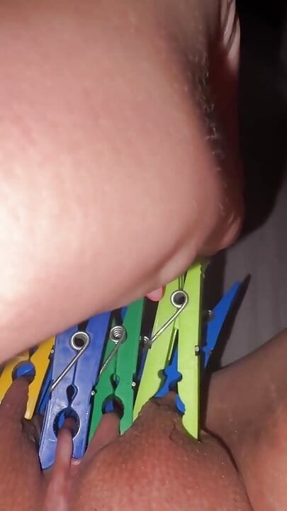 Remove Clothespins on Command