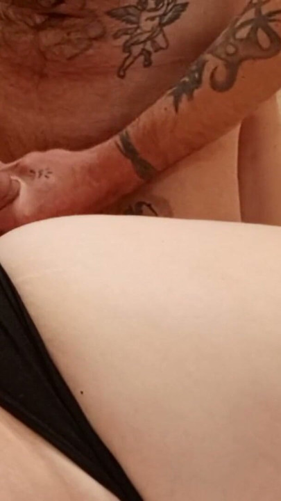 my wife loves when I cum on her panties close up | Clip 1