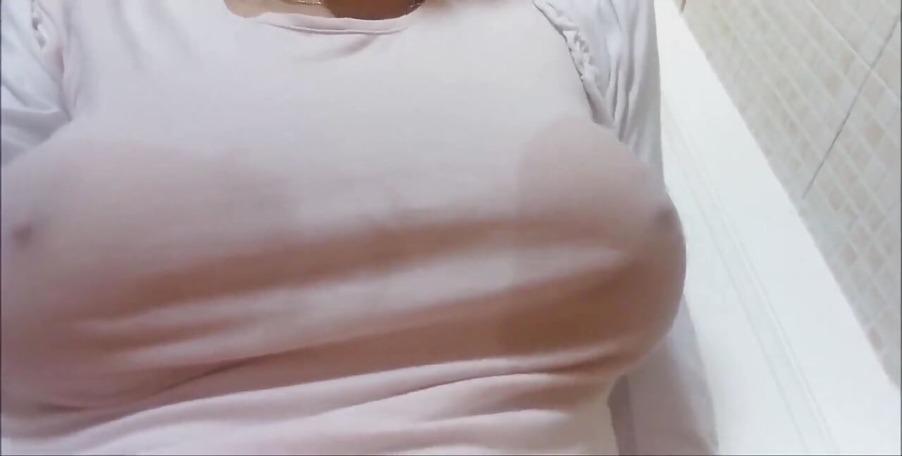 Your M. Shows You the Beautiful Transparencies of Her Stockings and Her Wet Shirt