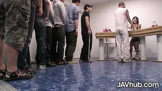 Hony Mio Mikuru lernt, einen schwanz wie ein gutes mädchen zu nehmen