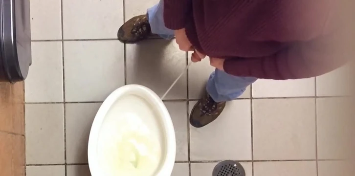Circumcised boy pees 6 --big wiener dancer