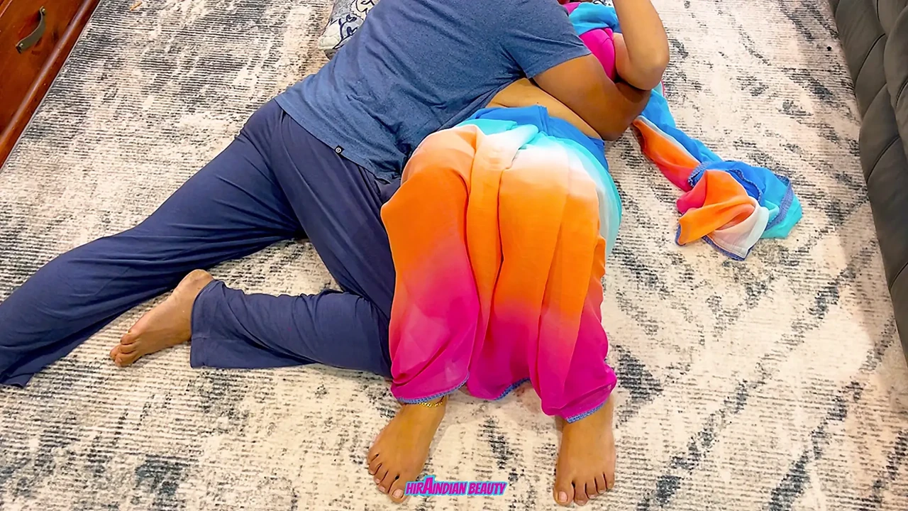 Saree Sex - Cuckold Shares Indian Hotwife - Friend Pounds Her Missionary After 69 Position