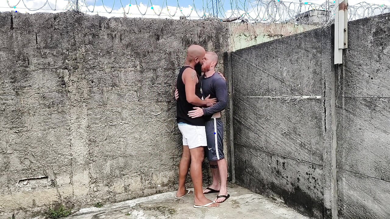 Backyard Blowjob.