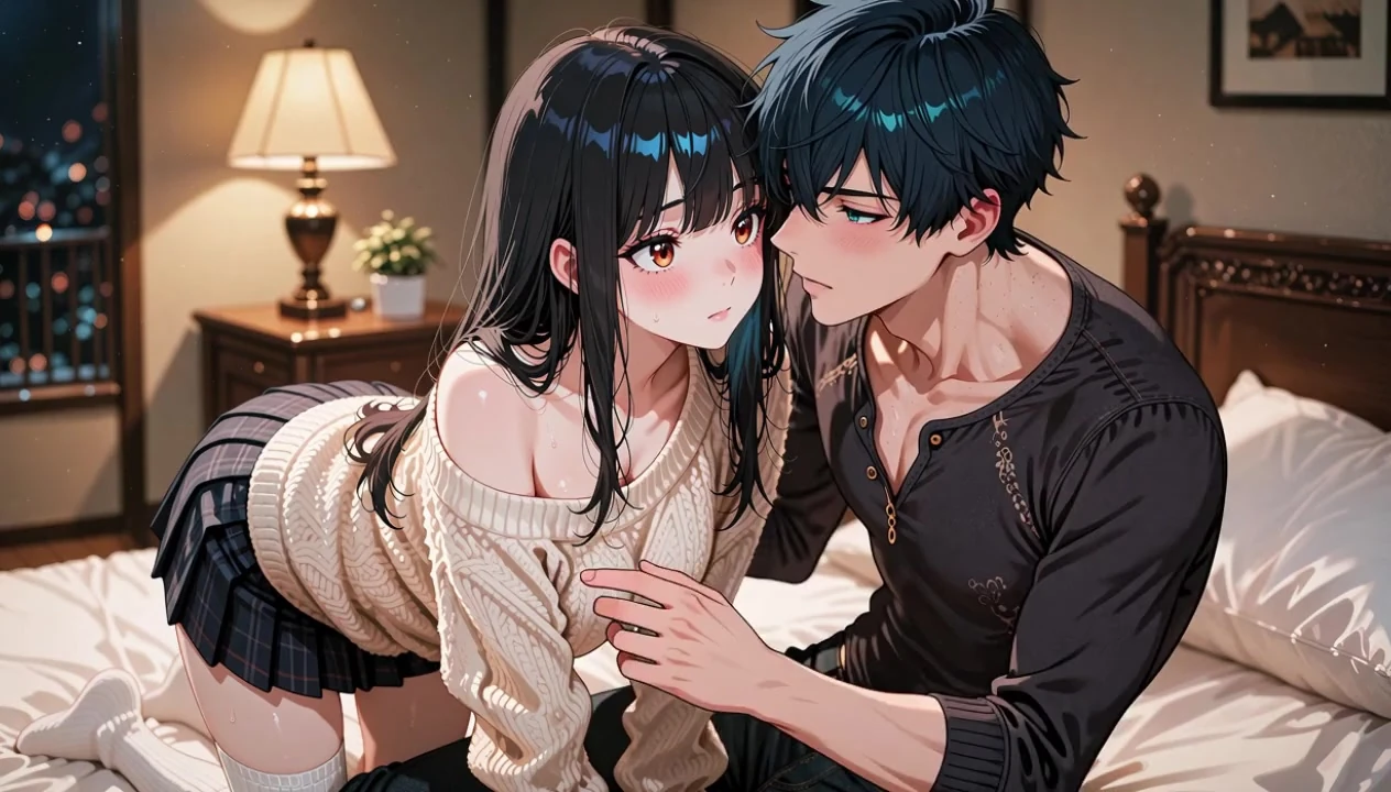 I take my schoolgirl girlfriend’s virginity – porn in spanish- ai pon- anime