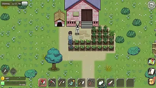 Village rhapsody - mahasiswi ini lagi asik mainin kontol besarku