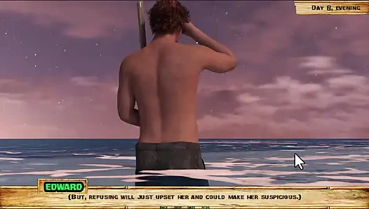 Непристойный остров No8 - она сделала мне дрочку