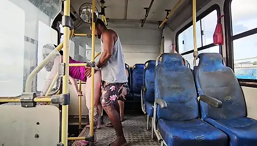 DUDE GETS ON PUBLIC TRANSPORT I SCREWED UP FOR EVERYONE TO SEE AND LEFT