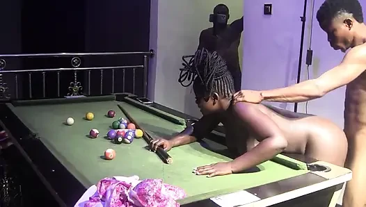 Homemade Amateur Sex by the Snooker