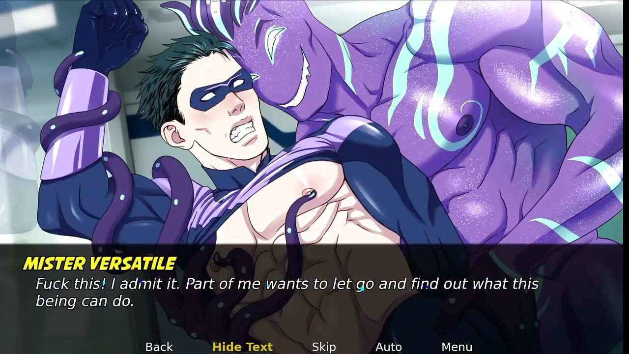 Δεν περίμενα τεράστιους στρέιτ ανθρώπους στο πάρτι το κοστούμι του ευέλικτου ανθρώπου.