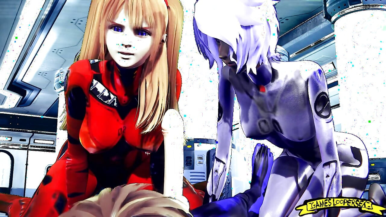 Nerv-trio 3D hentai Sfm