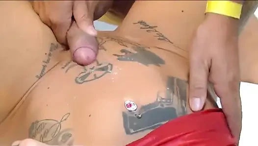 Tattooed Redhead MILF Stretched Wide by Throbbing Cock in Wild Ride