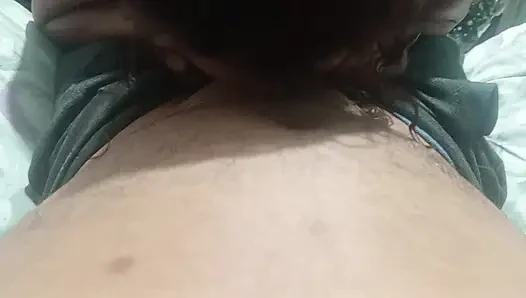Floating my cock in the ass of mature milf in short dress
