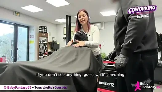 Coworking Episode 2 I'm Coming to Fuck at the Barber