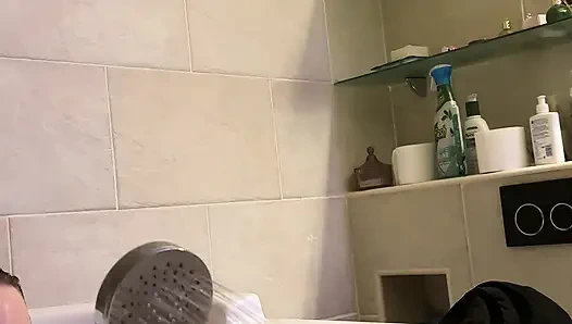 The Warm Water Makes My Nipples Hard.