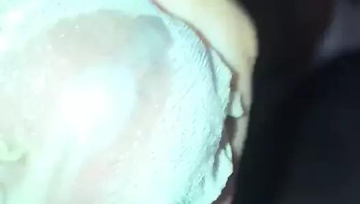 Külotlu çorap boşalması