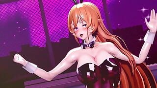 MMD R-18 Аниме Девушки сексуально танцуют, клип 159