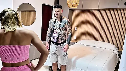 Exklusive Kamera! Nasser Blowjob und Sex in verschiedenen Positionen